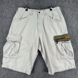 Polo Jeans Co Stash Cargo Shorts Mens 32 Beige Military RL2